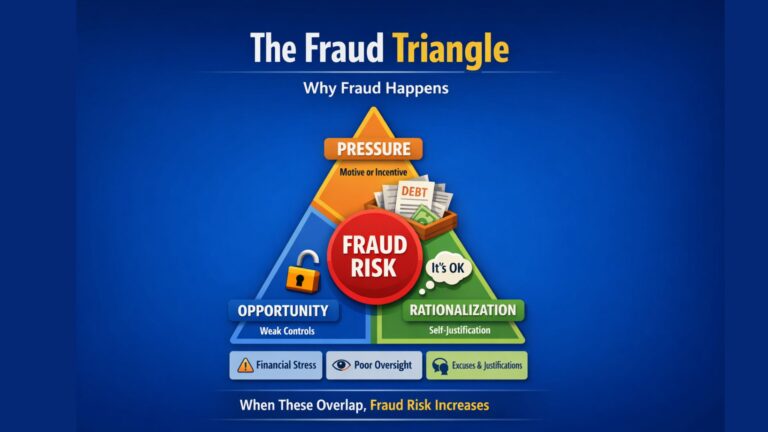 What is the fraud triangle?