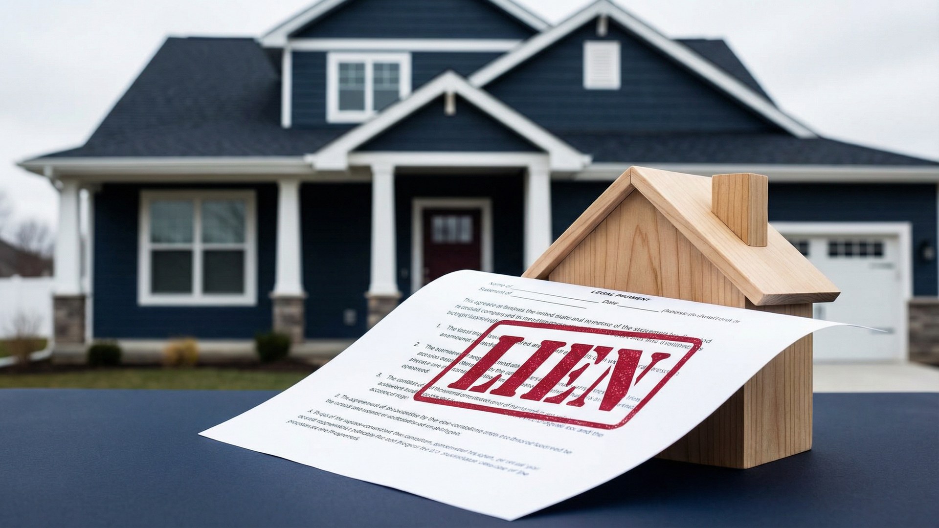 Can a lien cause you to lose your house — home with lien notice